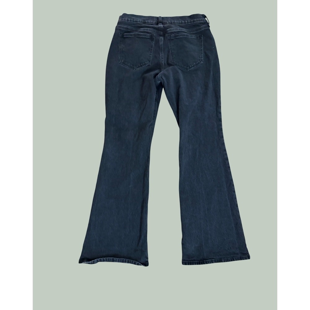 Abercrombie & Fitch The Bootcut Mid Rise Jeans Washed Black 29 Short Womens - Picture 2 of 7